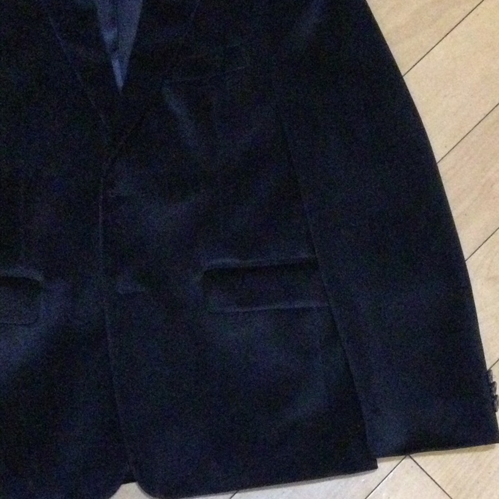 Michael Kors Navy Velvet Sport Coat NEW size 12R Boys GORGEOUS!! - Picture 4 of 10